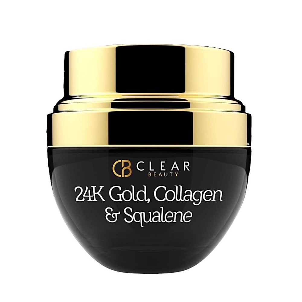 CLAIR BEAUTY 24K GOLD COLLAGEN & SQUALENE ANTI-AGING NIGHT CREAM 50ML